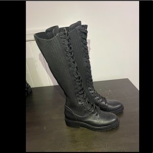 Sam Edelman lace up boots